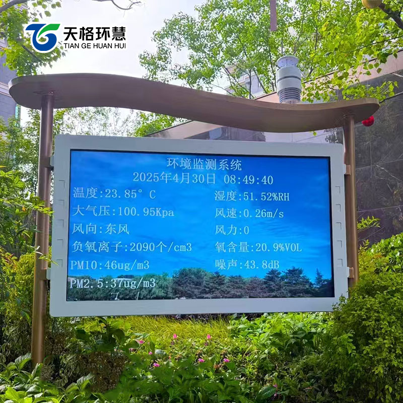 安徽新华玥湖置业负氧离子监测站安装