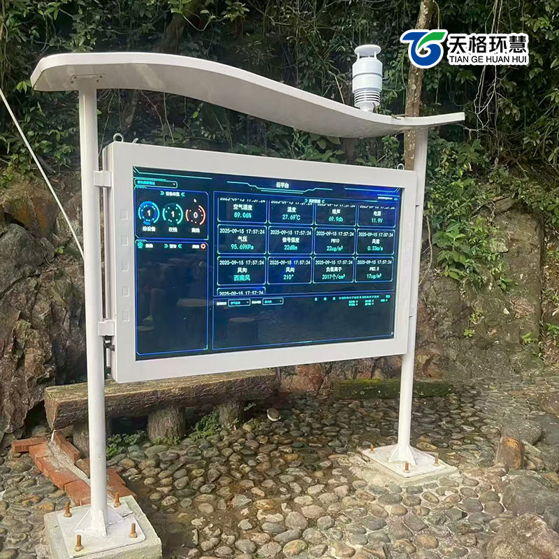 乐土雨林负氧离子监测站